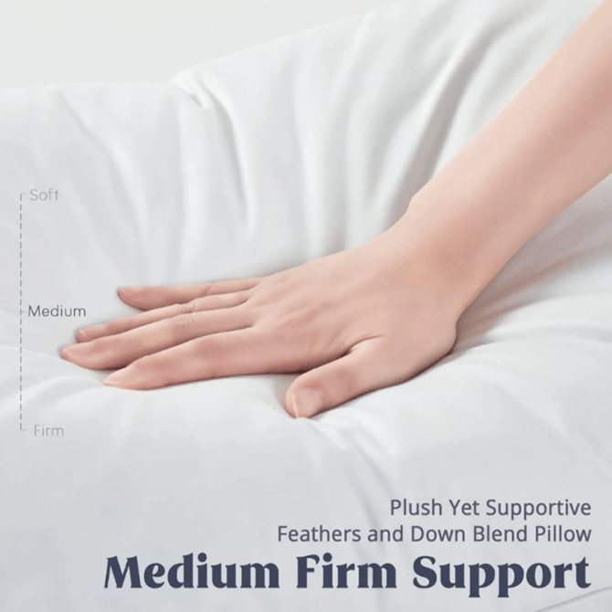 Filled Feather Pillow