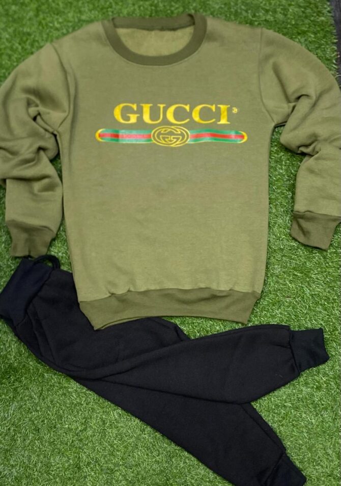 Fleece Suit for Kids - Green