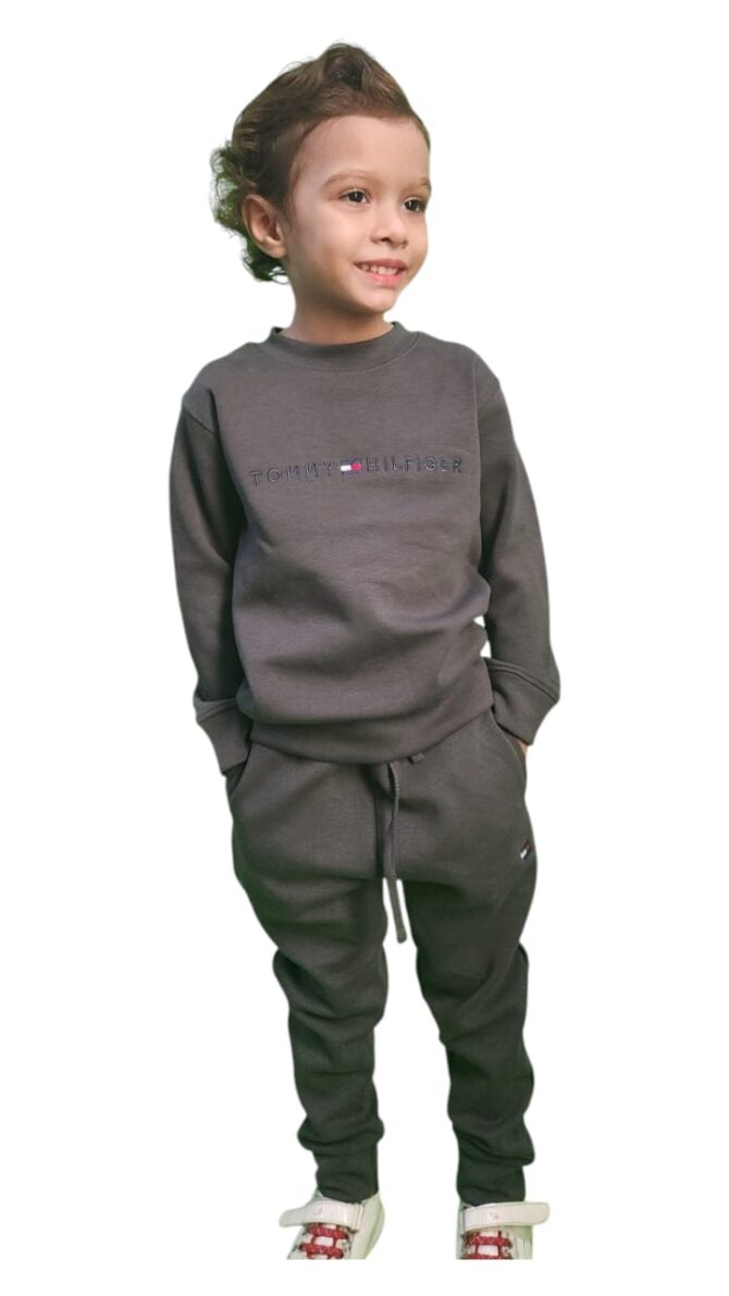 Tracksuit For Kids (Charcoal)