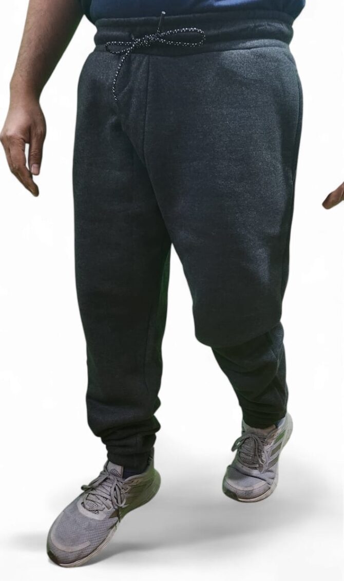Winter Fleece Trousers For Men (Charcoal)
