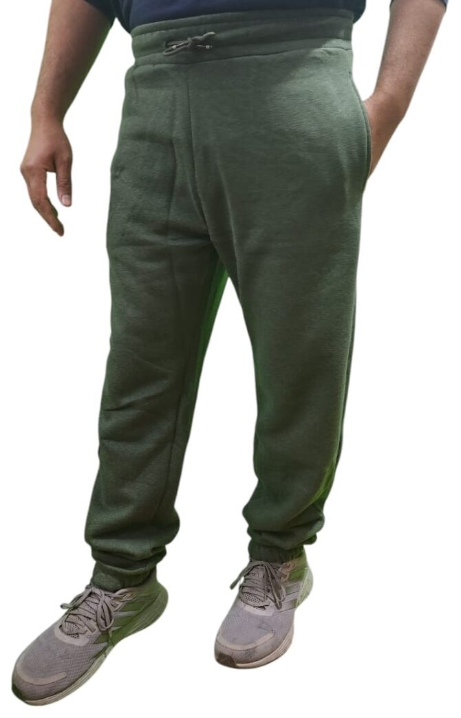 Winter Fleece Trousers For Men (Green)