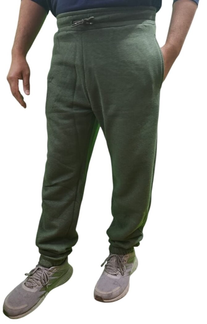 Winter Fleece Trousers For Men (Green)