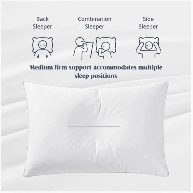 Neck Support Soft Filled Pillow - Ball Fiber